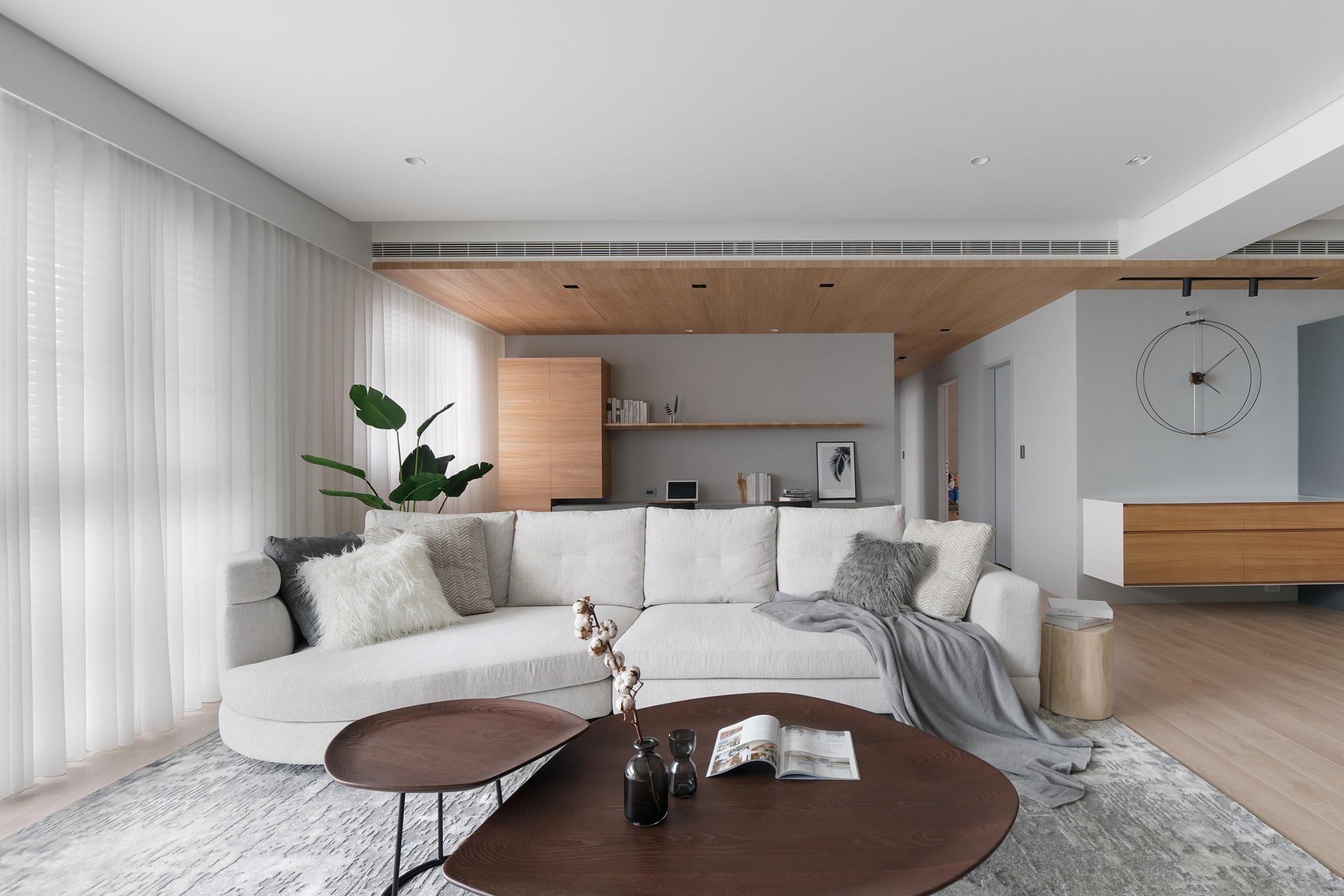 木质简约风，温馨舒适-136㎡日式三居室