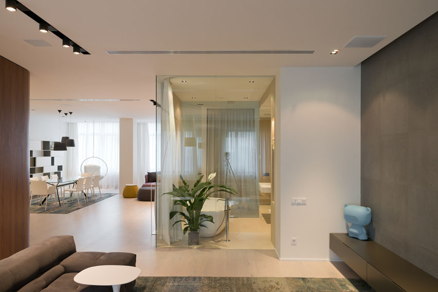 简洁白+木色 打造出清新舒适的住宅