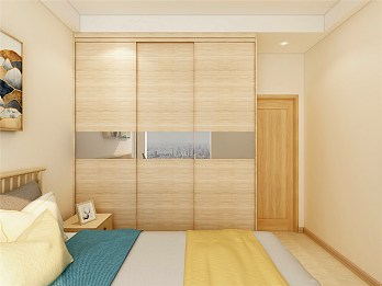 120㎡日式风格卧室装修效果图